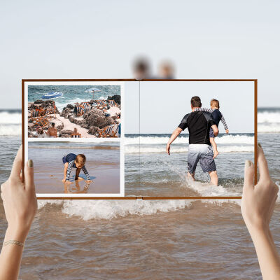 Ultra-Flat Photobooks with Hard Cover