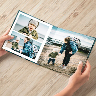 Livres Photo Ultra-Plate avec Couverture Rigide