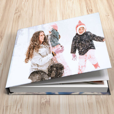 Ultra-Flat Photobooks with Hard Cover