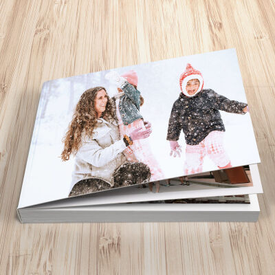 Ultra-Flat Photobooks with Hard Cover