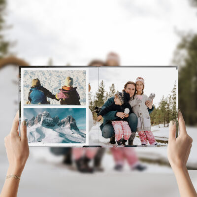 Ultra-Flat Photobooks with Hard Cover