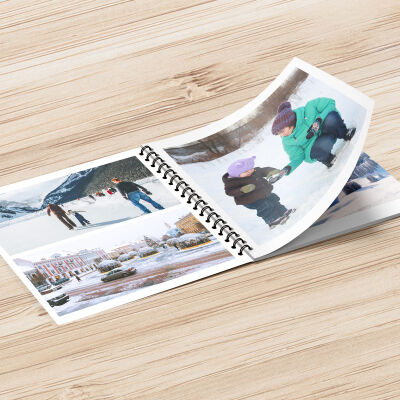 Fotobücher mit Spiralbindung